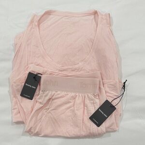 Tommy John Women's Soft Pink Pajama Set